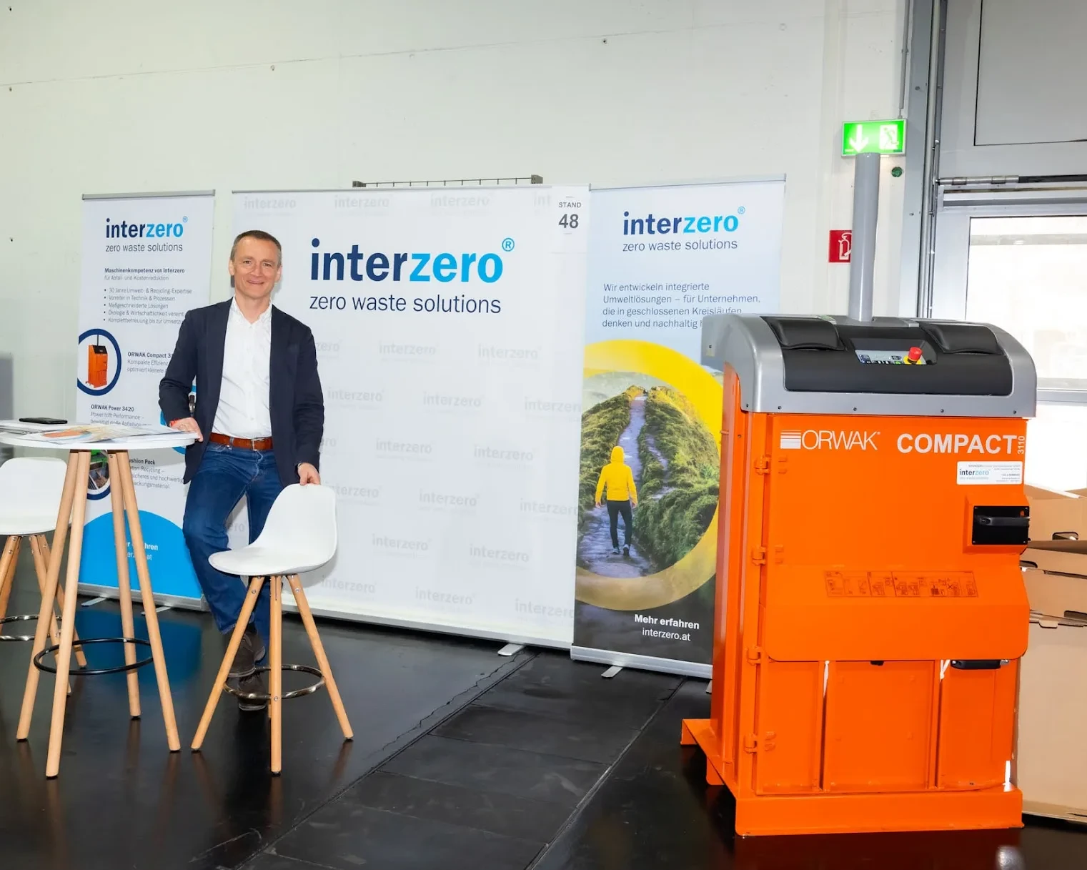 Effiziente Verwertung mit Interzero passend für Handel und Industrie 